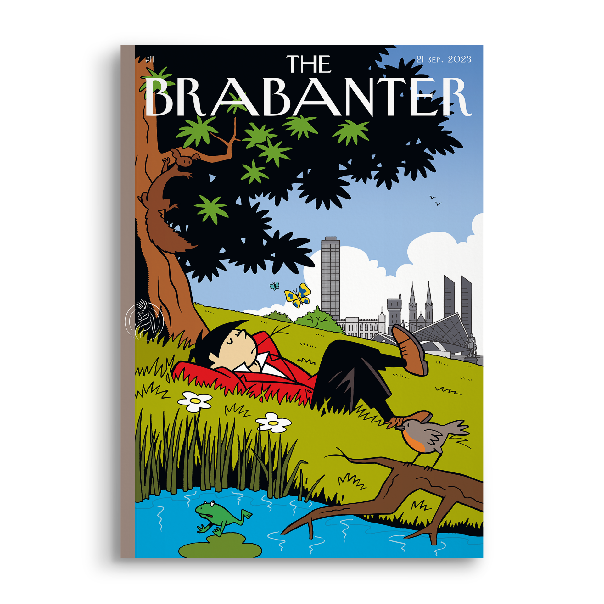 Kees Kruik op de cover van The Brabanter