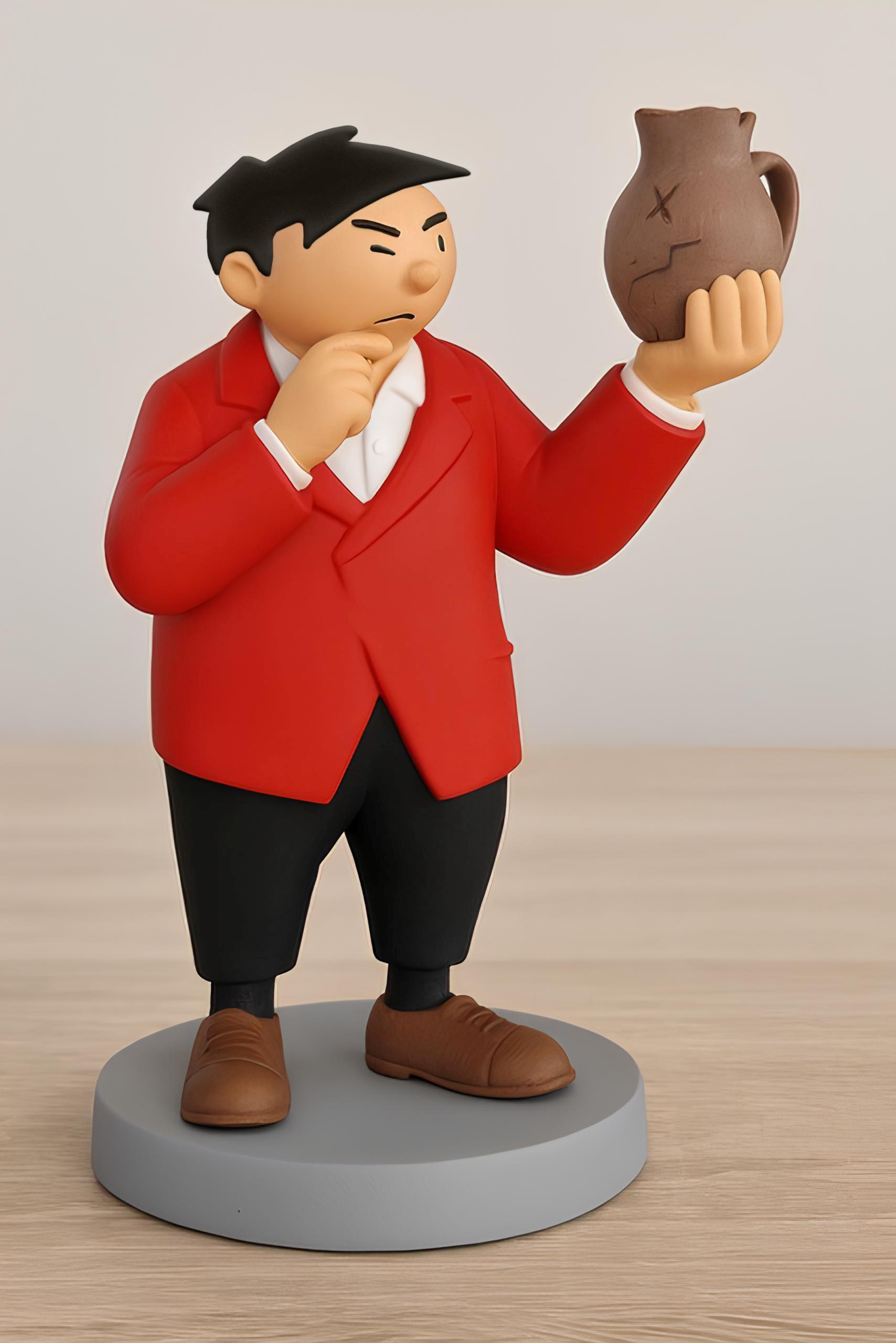 Collectors beeldje Kees Kruik